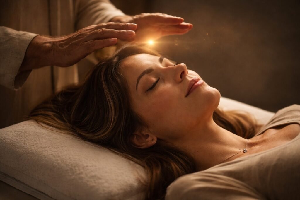 Sesión de hipnosis transconsciente para sanar bloqueo económico transgeneracional