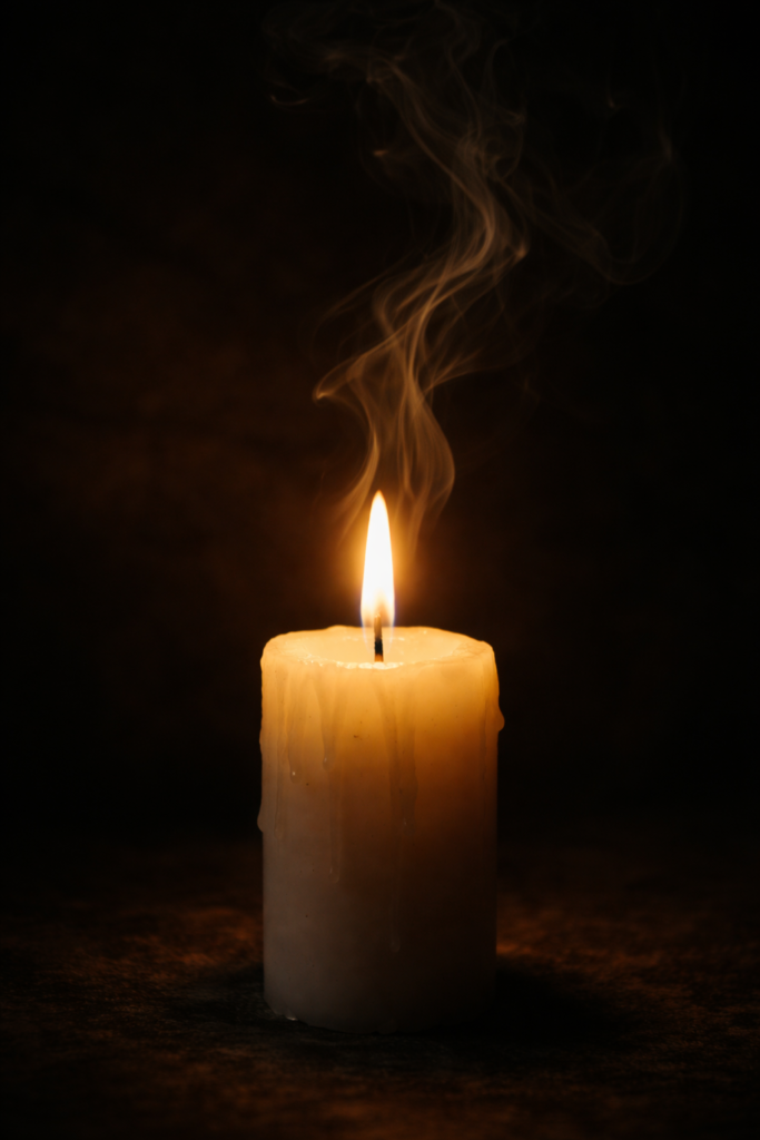 Ambiente de sesión espiritual - Conectando con Almas